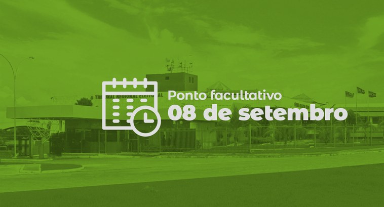 O ponto facultativo aplica-se tanto às Secretaria do Tribunal quanto aos Cartórios Eleitorais do...