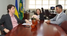 TRE-SE recebe visita do superintendente do Ministério da Saúde em Sergipe